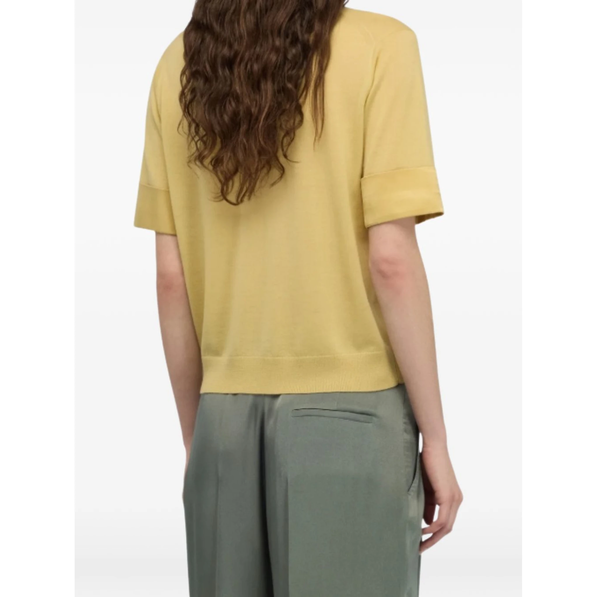 Semicouture T-shirts and Polos Yellow