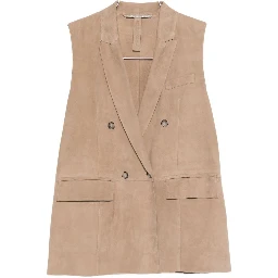 THE JACK AND JACKIE LEATHERS Jackets Beige