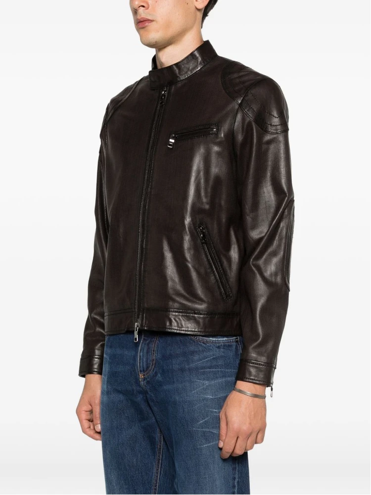 THE JACK AND JACKIE LEATHERS Jackets Brown alternative