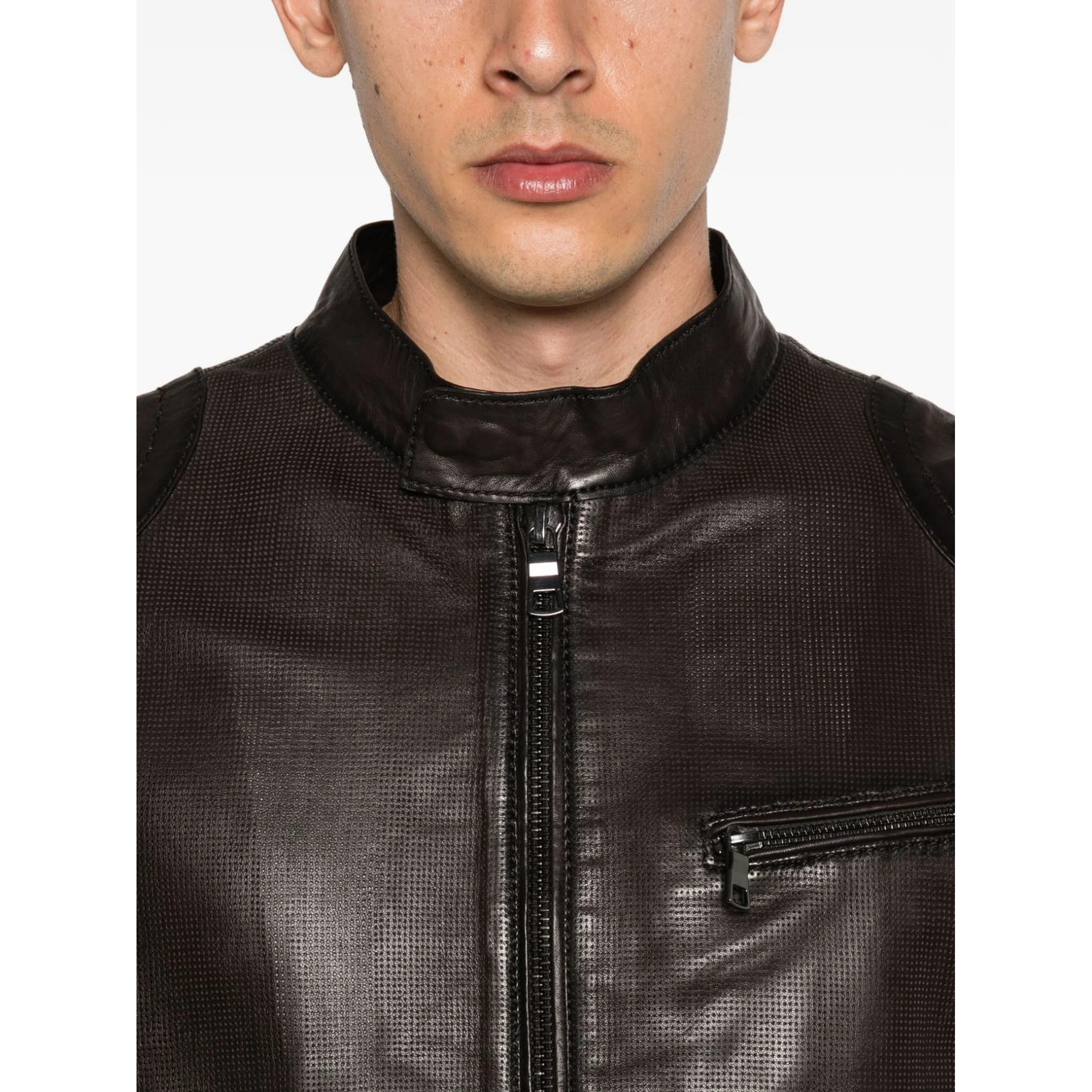 THE JACK AND JACKIE LEATHERS Jackets Brown