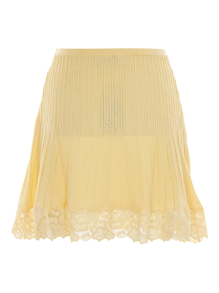 SELF PORTRAIT Skirts Yellow alternative