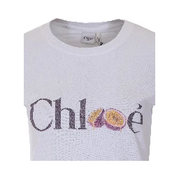 Chloè T-shirts and Polos White