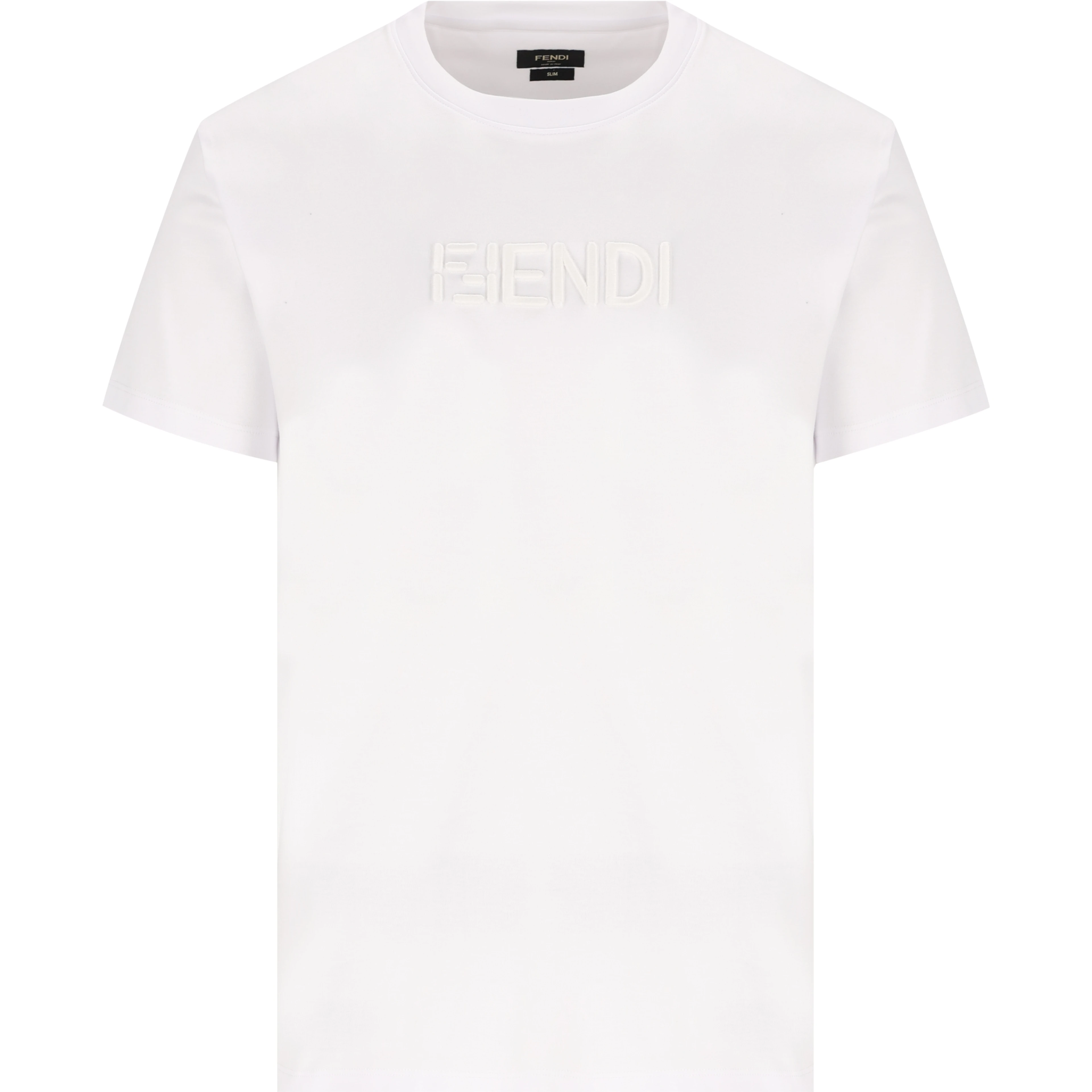 Fendi T-shirts and Polos White