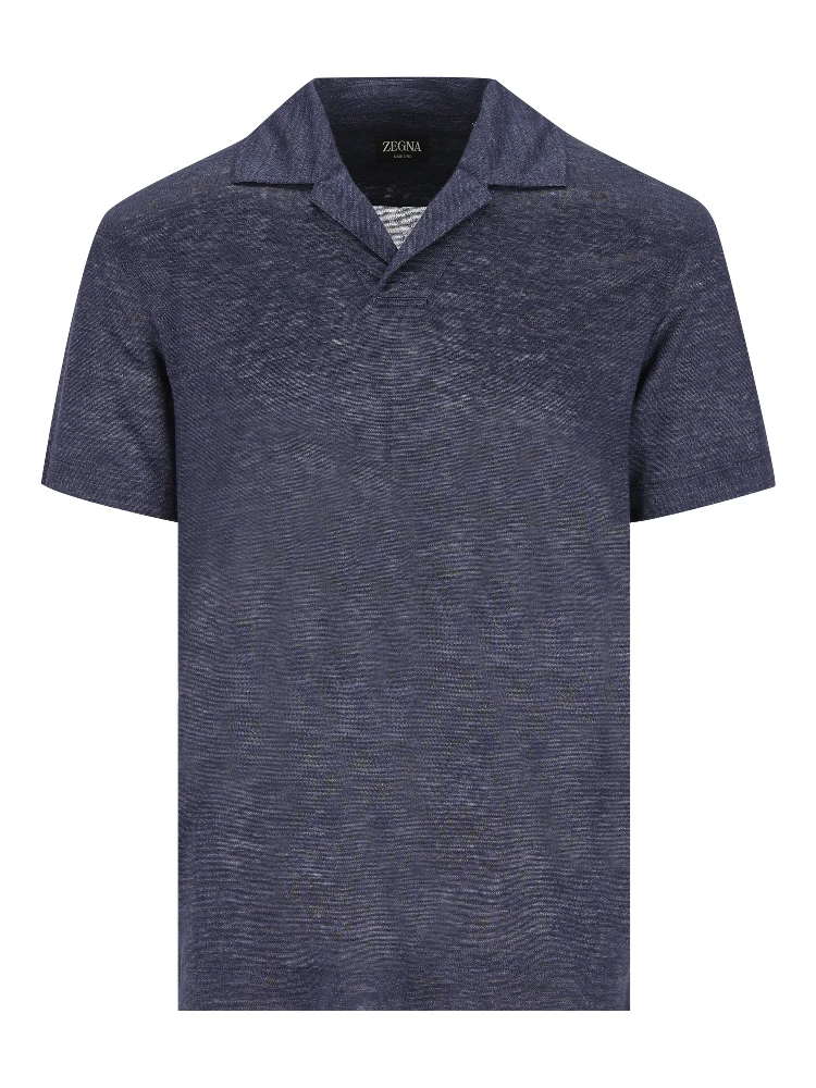 ZEGNA T-shirts and Polos Blue