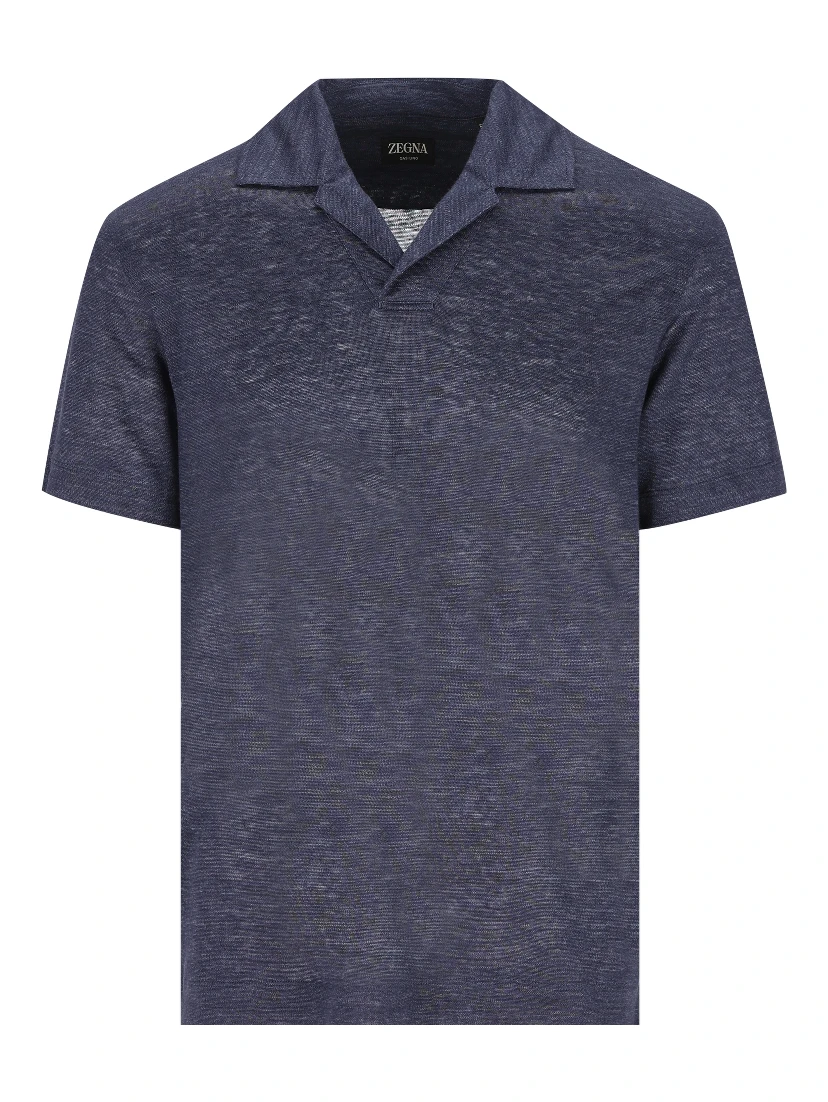 ZEGNA T-shirts and Polos Blue