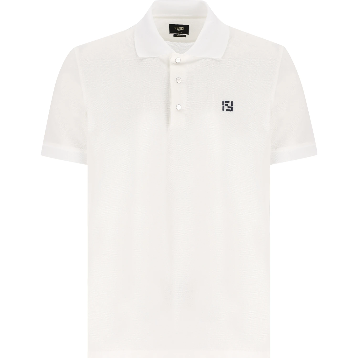 Fendi T-shirts and Polos White