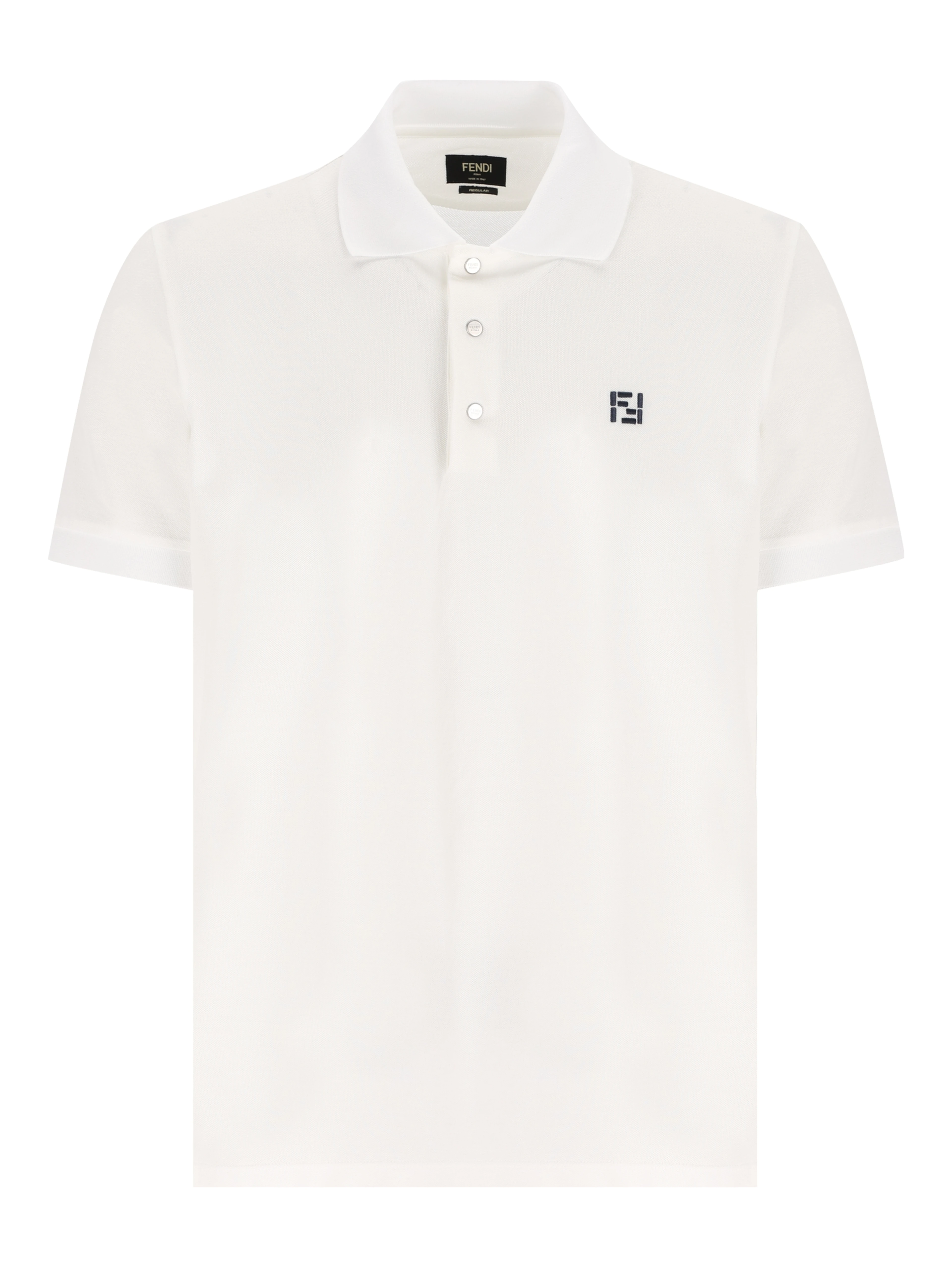 Fendi T-shirts and Polos White