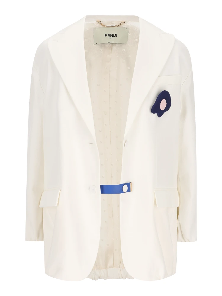 Fendi Jackets White