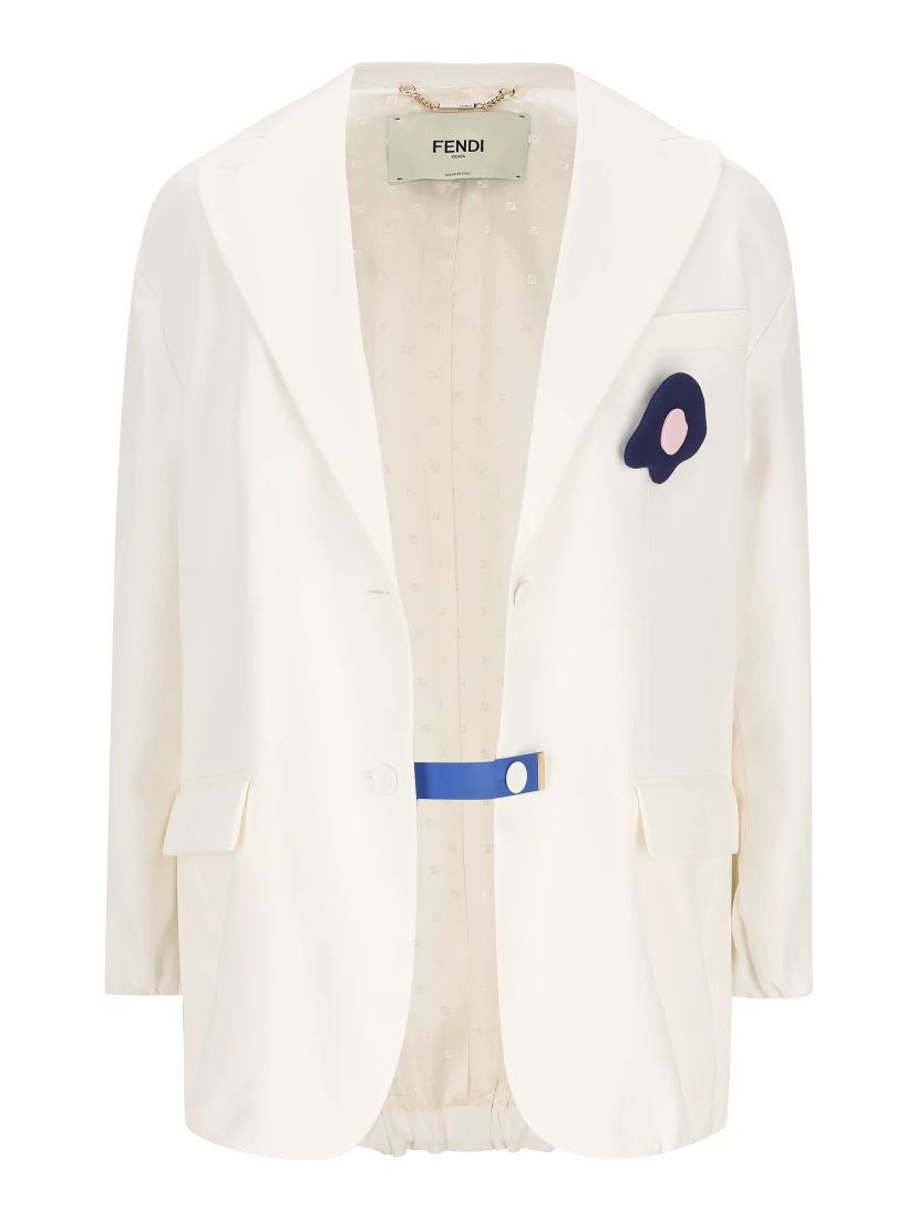 Fendi Jackets White