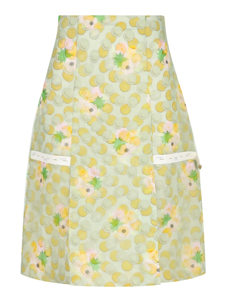 Fendi Skirts Green