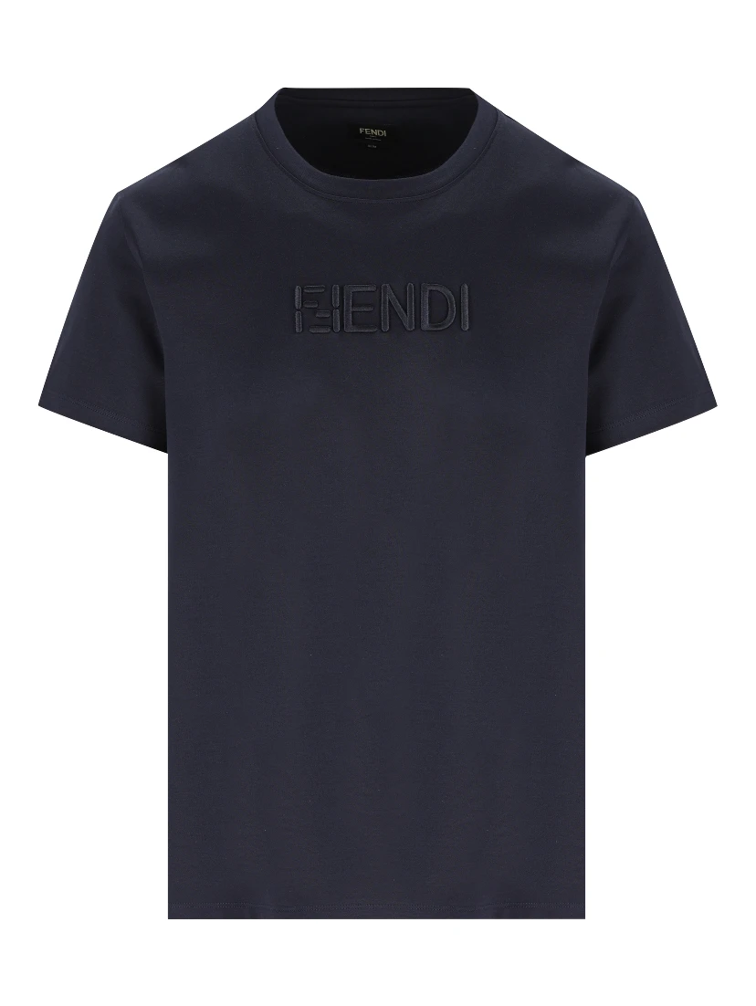 Fendi T-shirts and Polos Blue