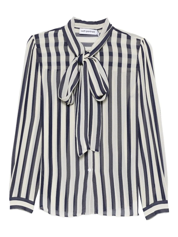 SELF PORTRAIT Shirts Blue