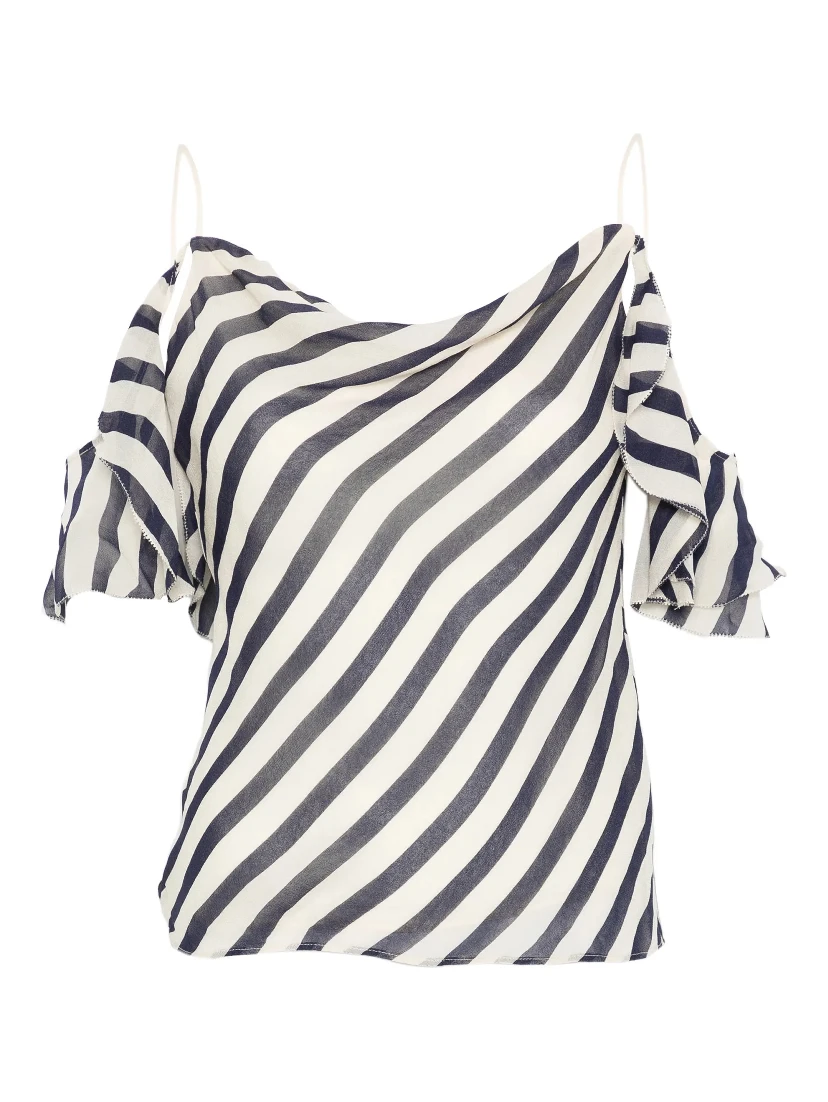 SELF PORTRAIT Shirts Blue