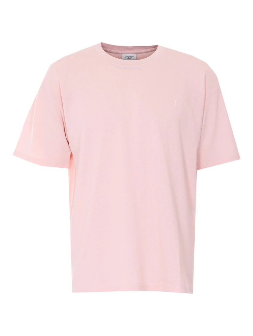 Saint Laurent  T-shirts and Polos Pink