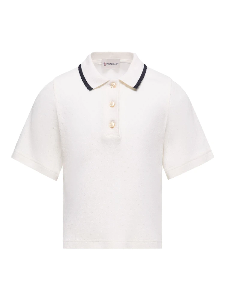 تيشيرتات وبولو بيضاء للأطفال من مونكلير