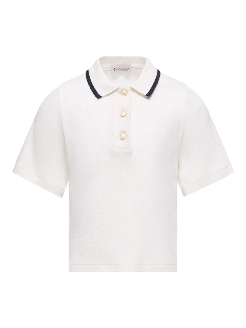 تيشيرتات وبولو بيضاء للأطفال من مونكلير
