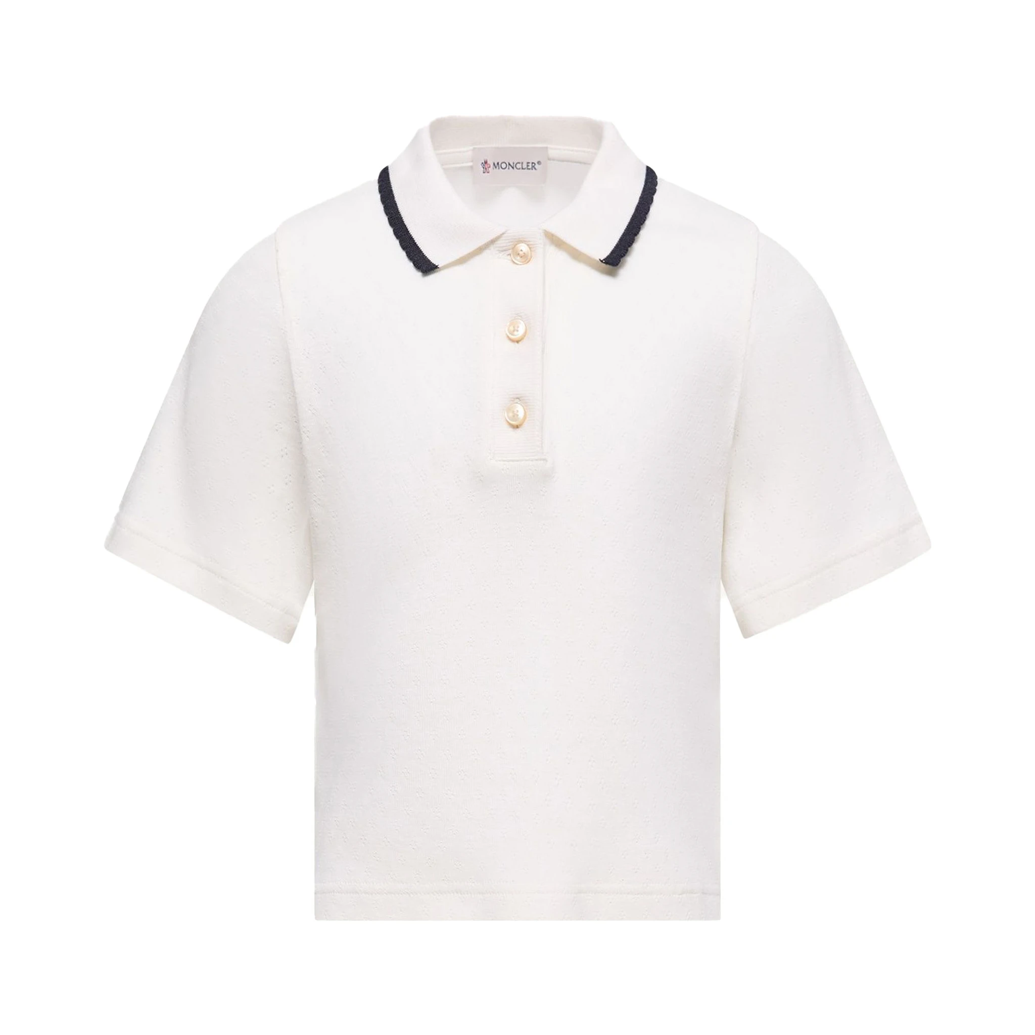 تيشيرتات وبولو بيضاء للأطفال من مونكلير
