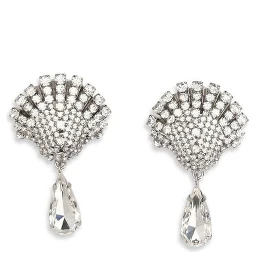 Silver Metal Earrings