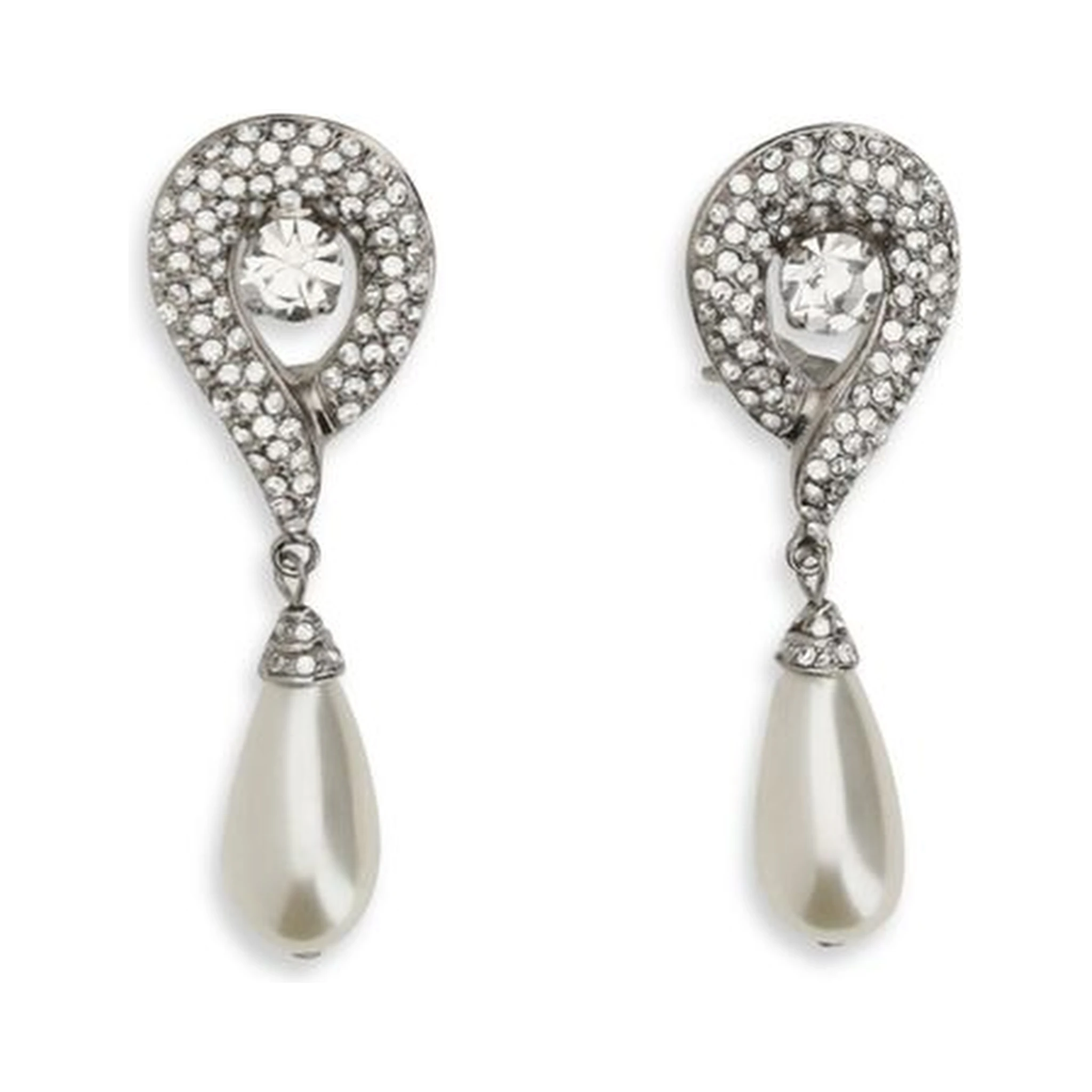Silver Brass Earrings