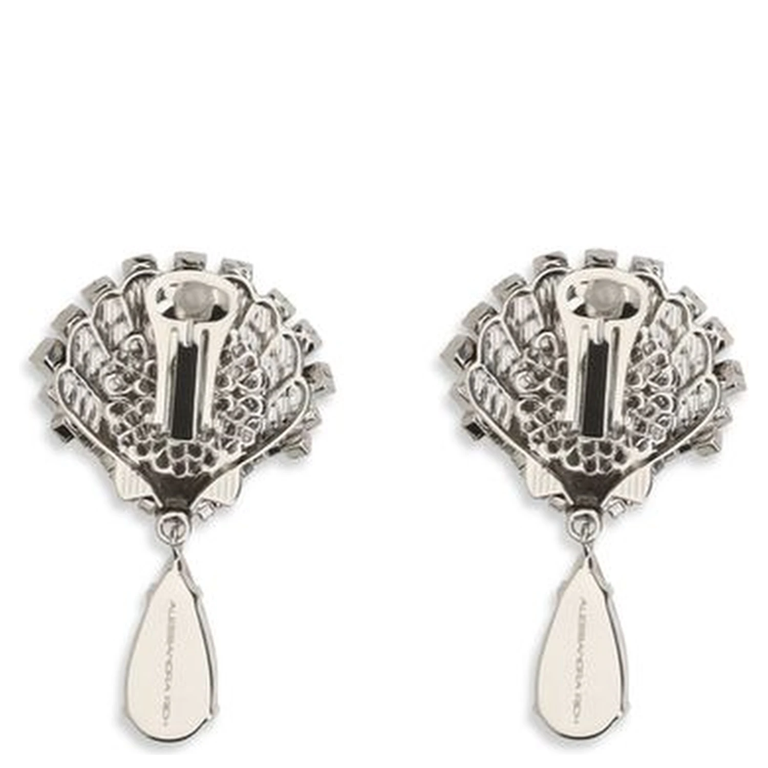 Silver Metal Earrings