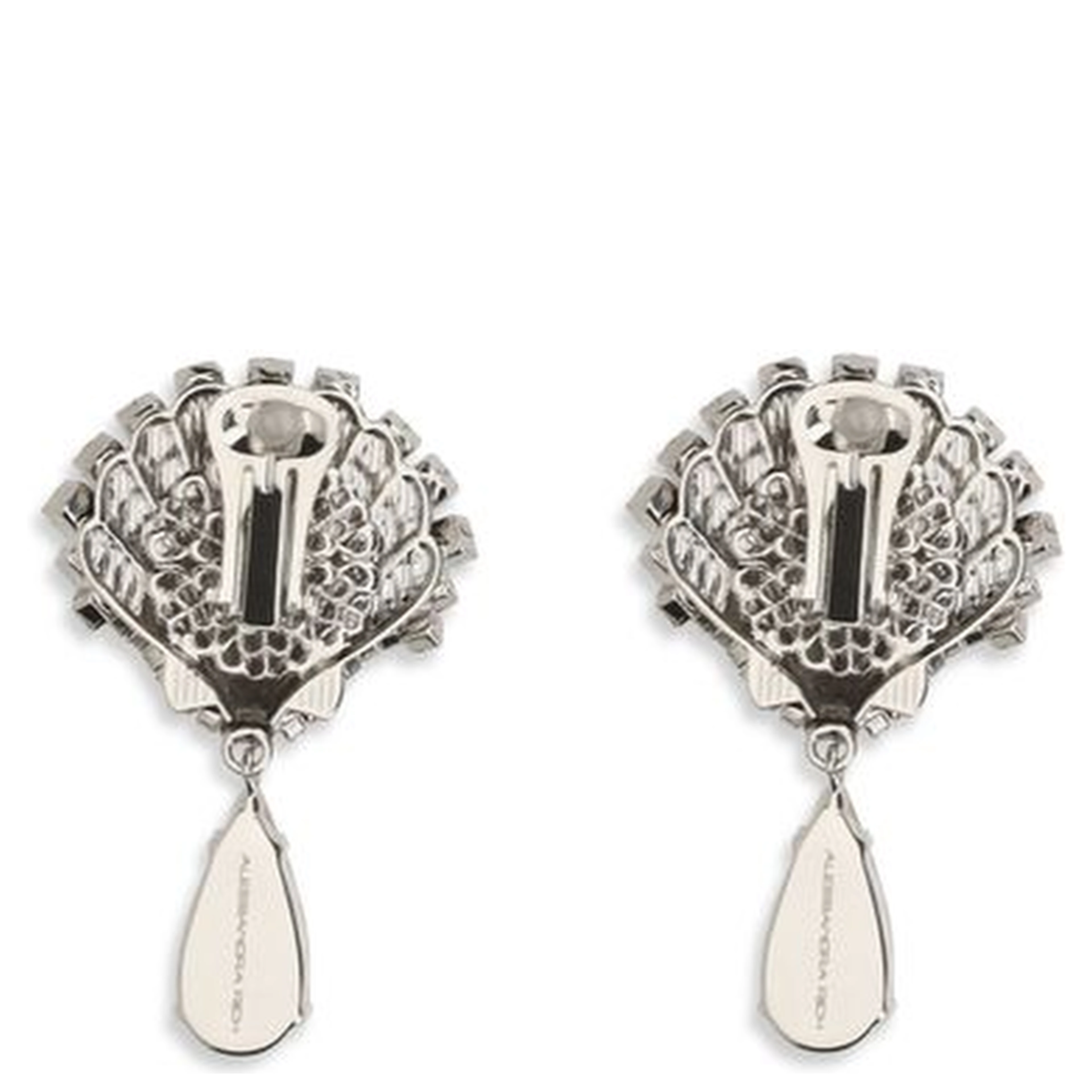 Silver Metal Earrings