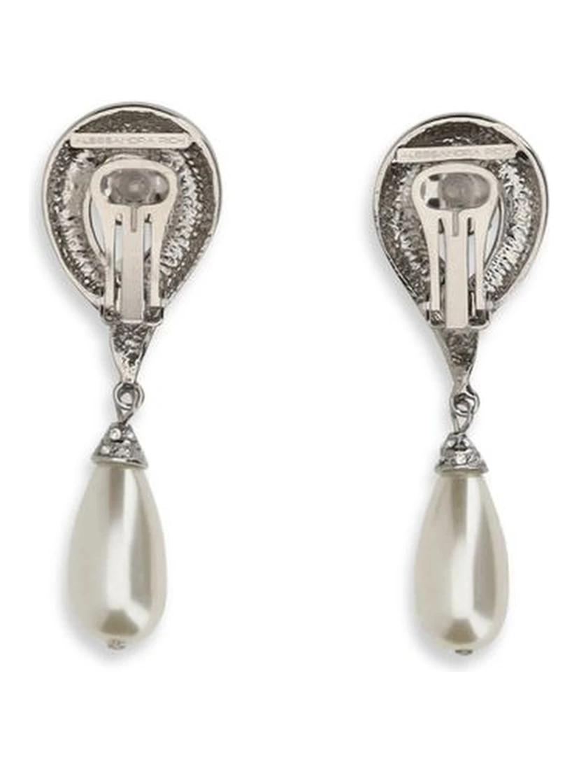Silver Brass Earrings