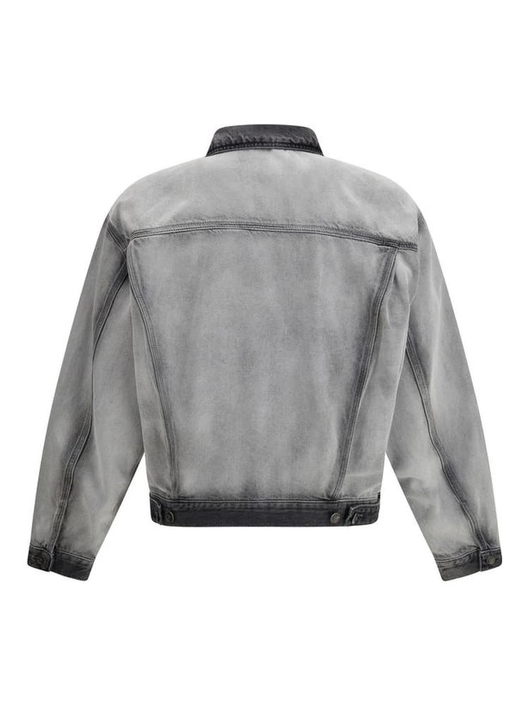 Gray Cotton Denim Jacket alternative
