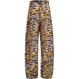 Multicolor Cotton Pants
