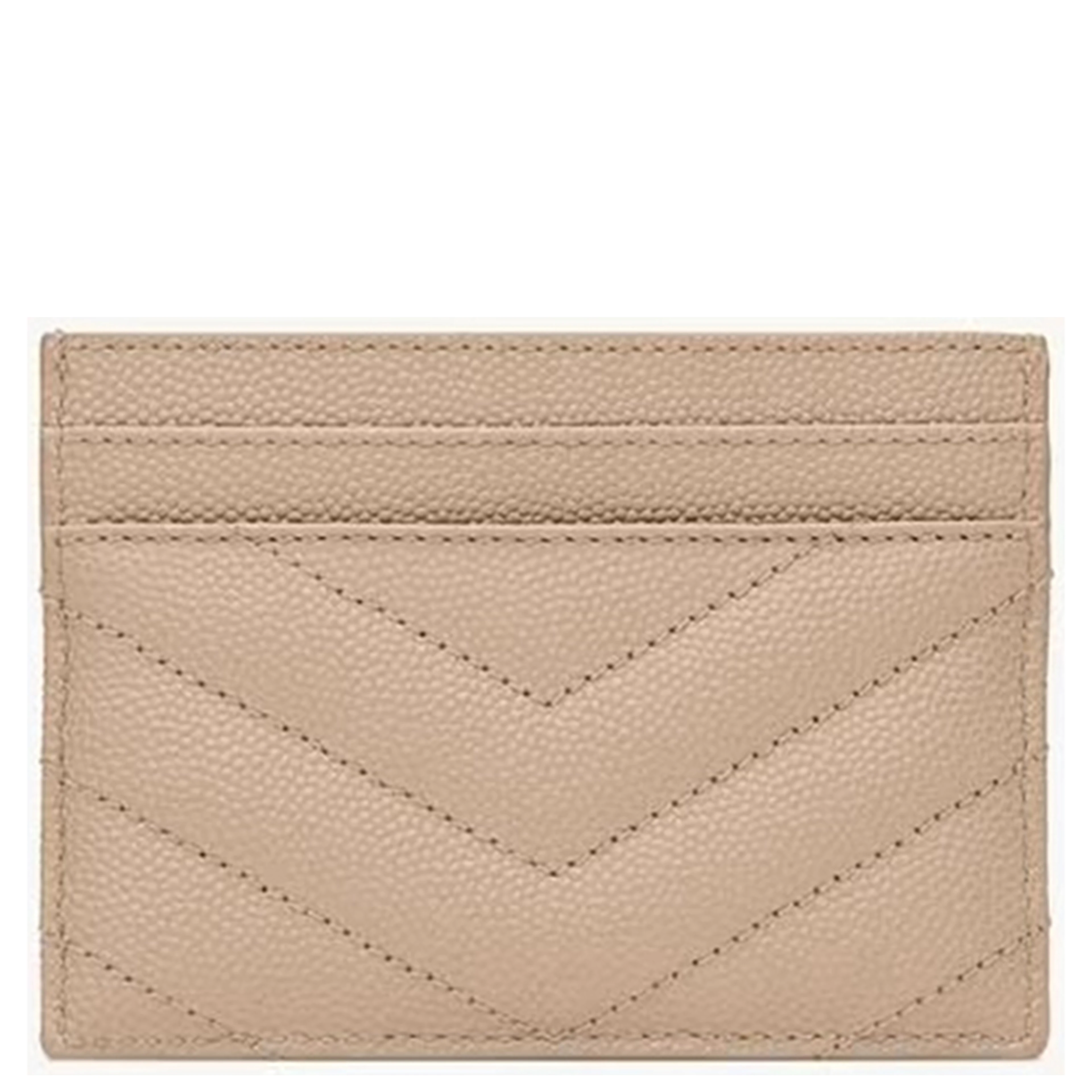 SAINT LAURENT CASSANDRE METELASSE card holder