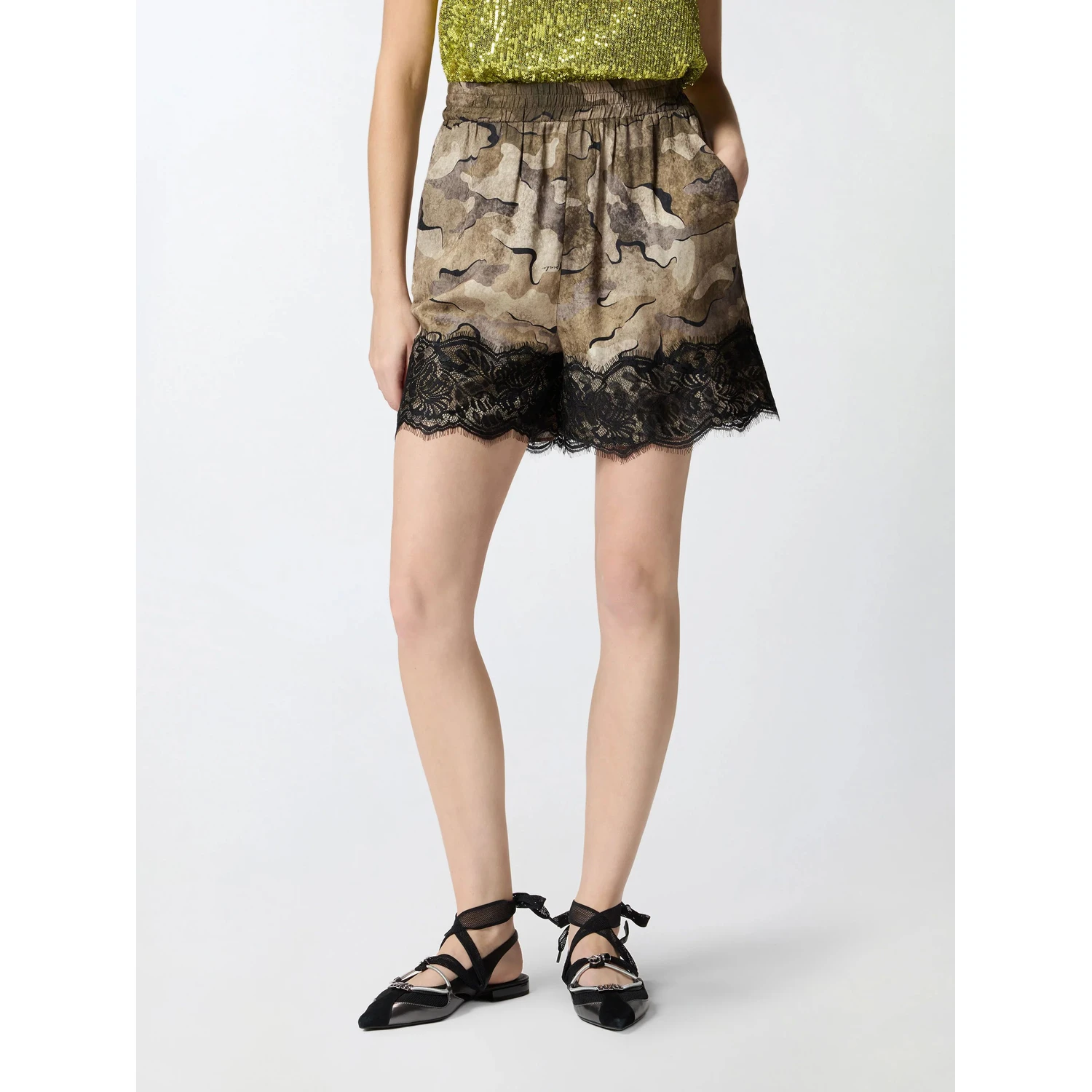 PINKO TINOZZA shorts