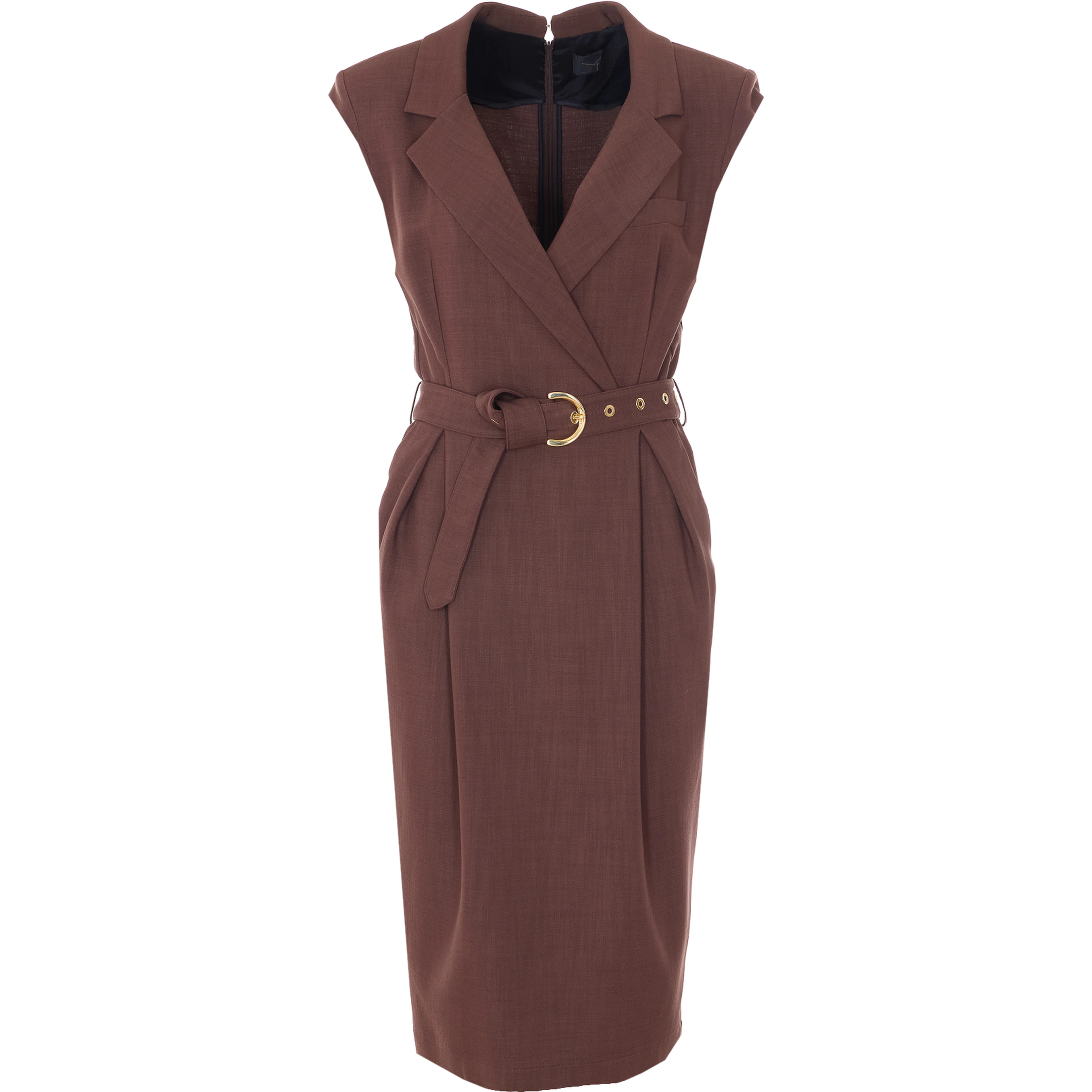 Pinko Dresses Brown