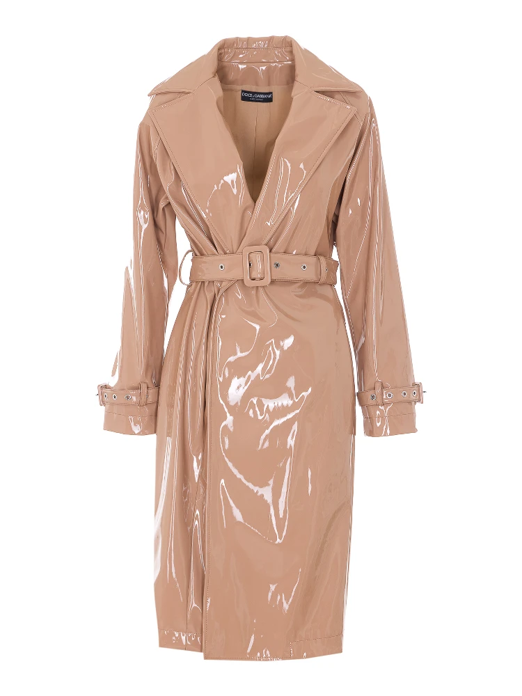 Dolce & Gabbana Coats Beige