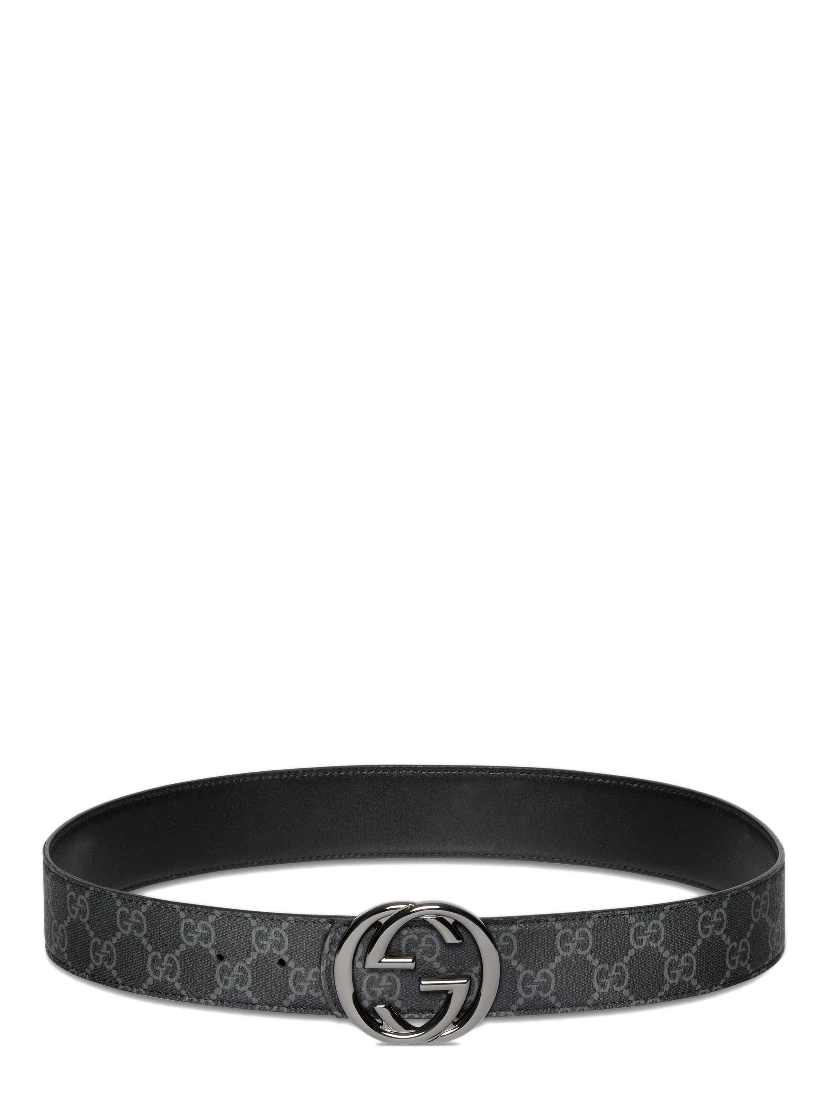أحزمة غوتشي سوداء