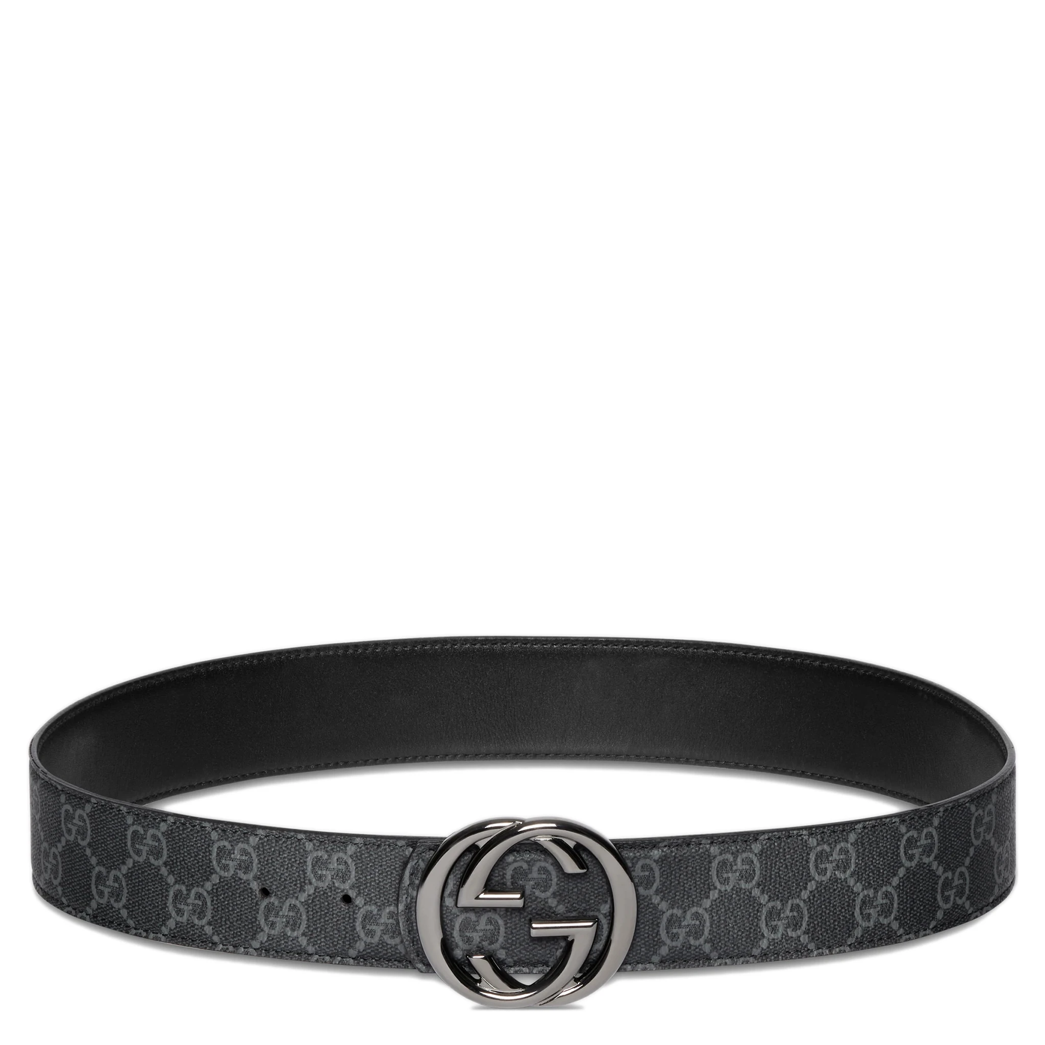 أحزمة غوتشي سوداء