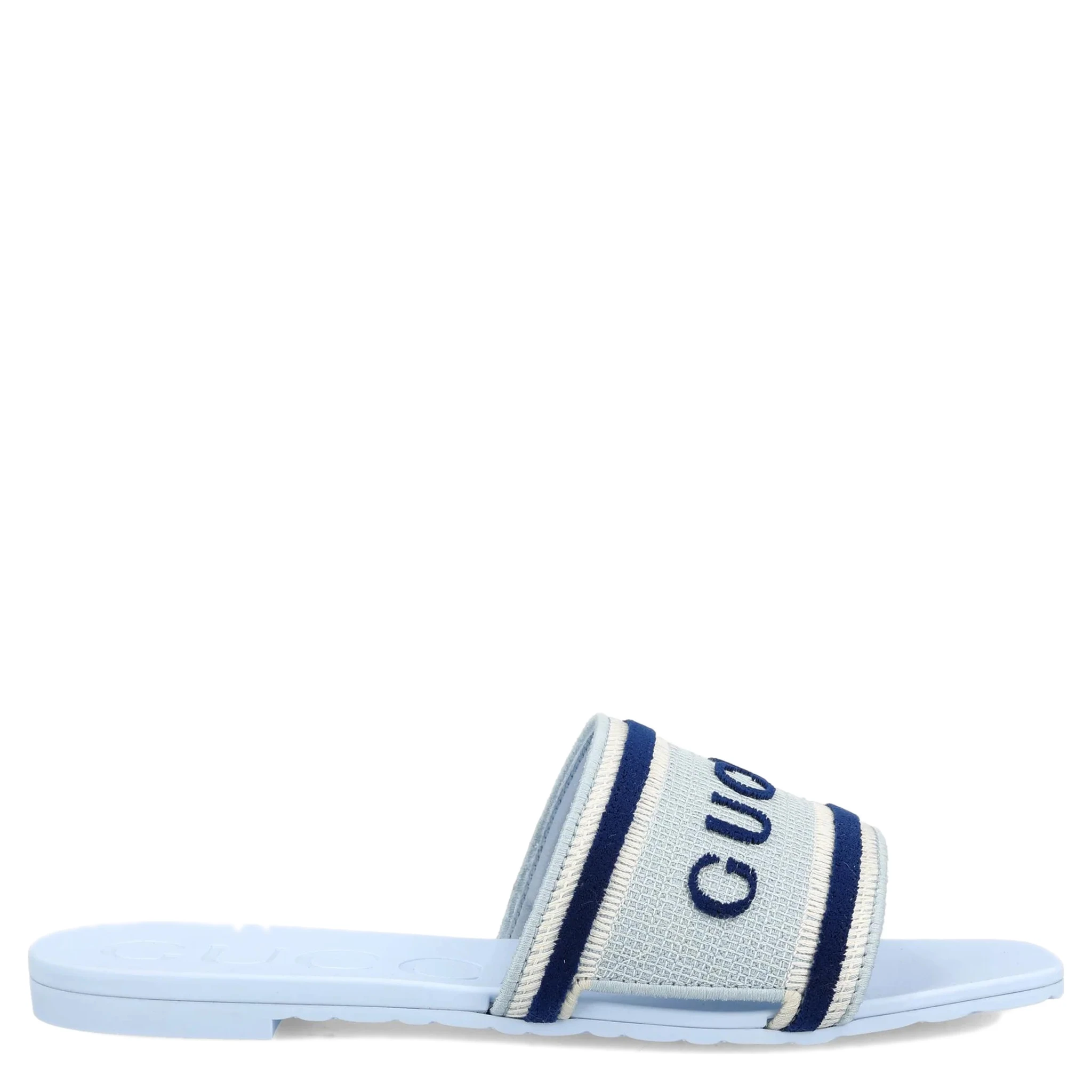 Gucci Sandals Clear Blue