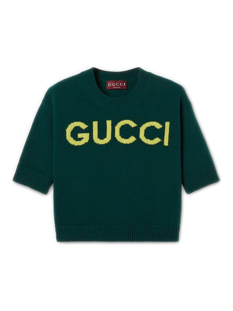 قمصان غوتشي خضراء