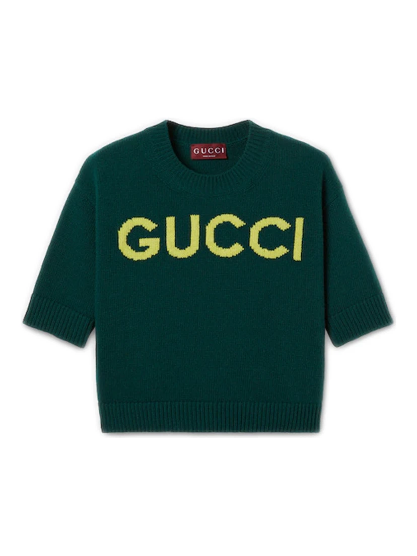 قمصان غوتشي خضراء