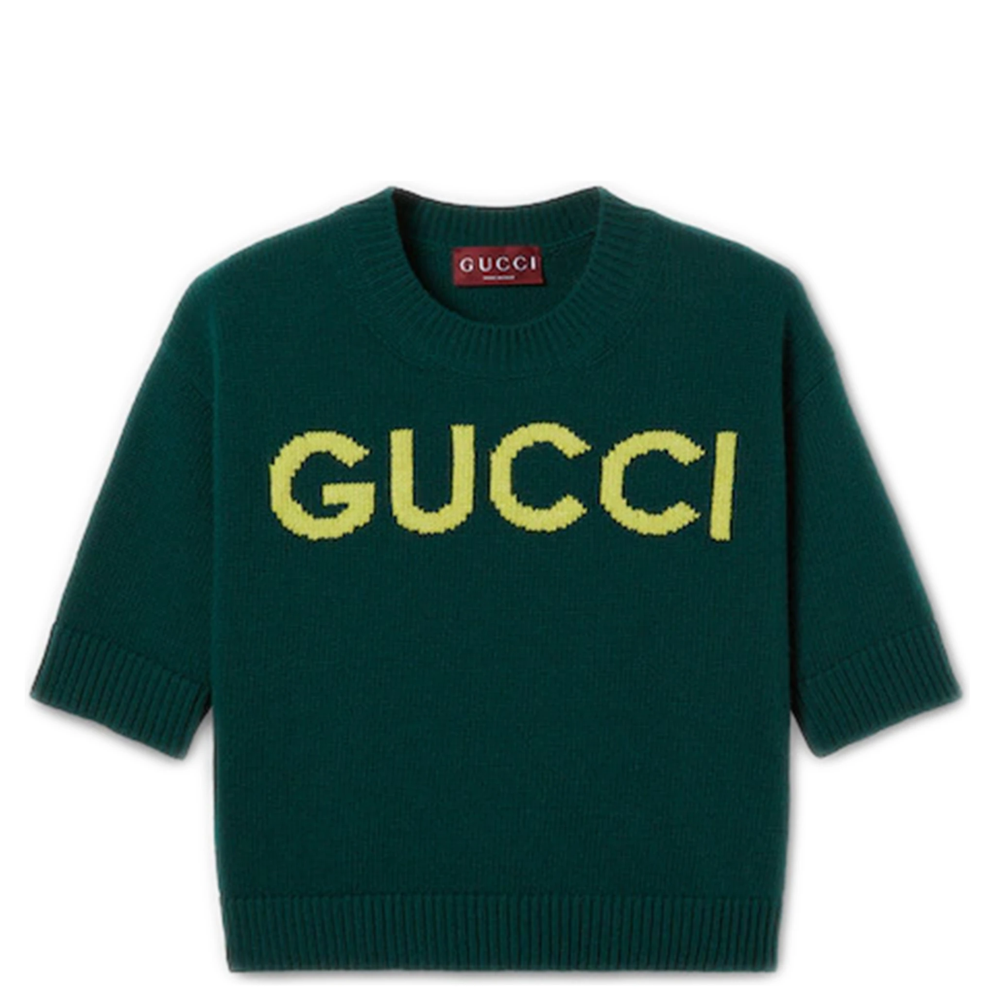 قمصان غوتشي خضراء