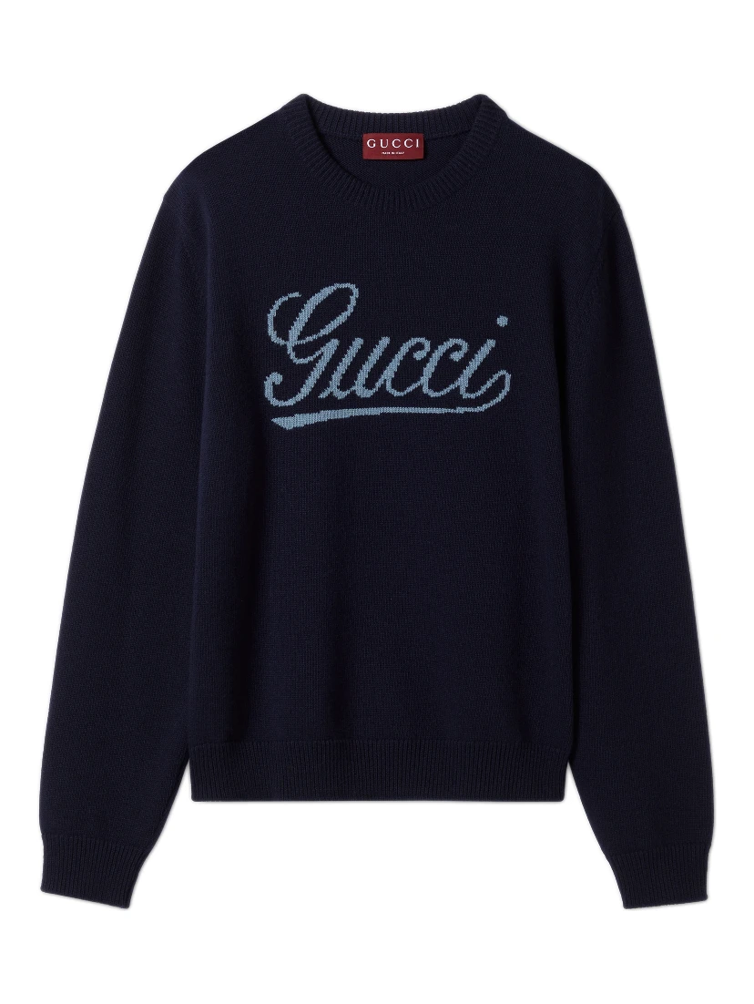 Gucci Sweaters Blue