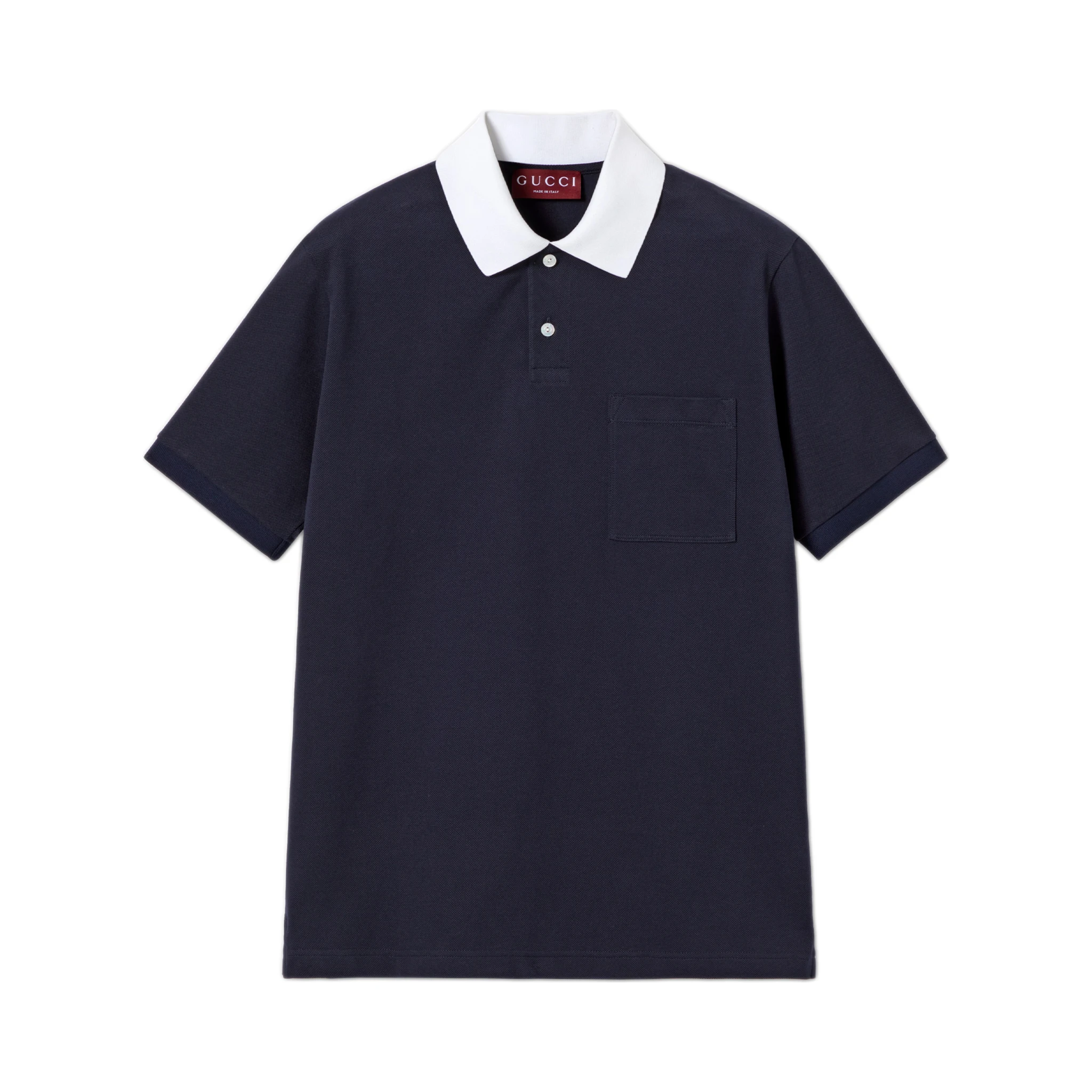 تيشيرتات وبولو من غوتشي باللون الأزرق