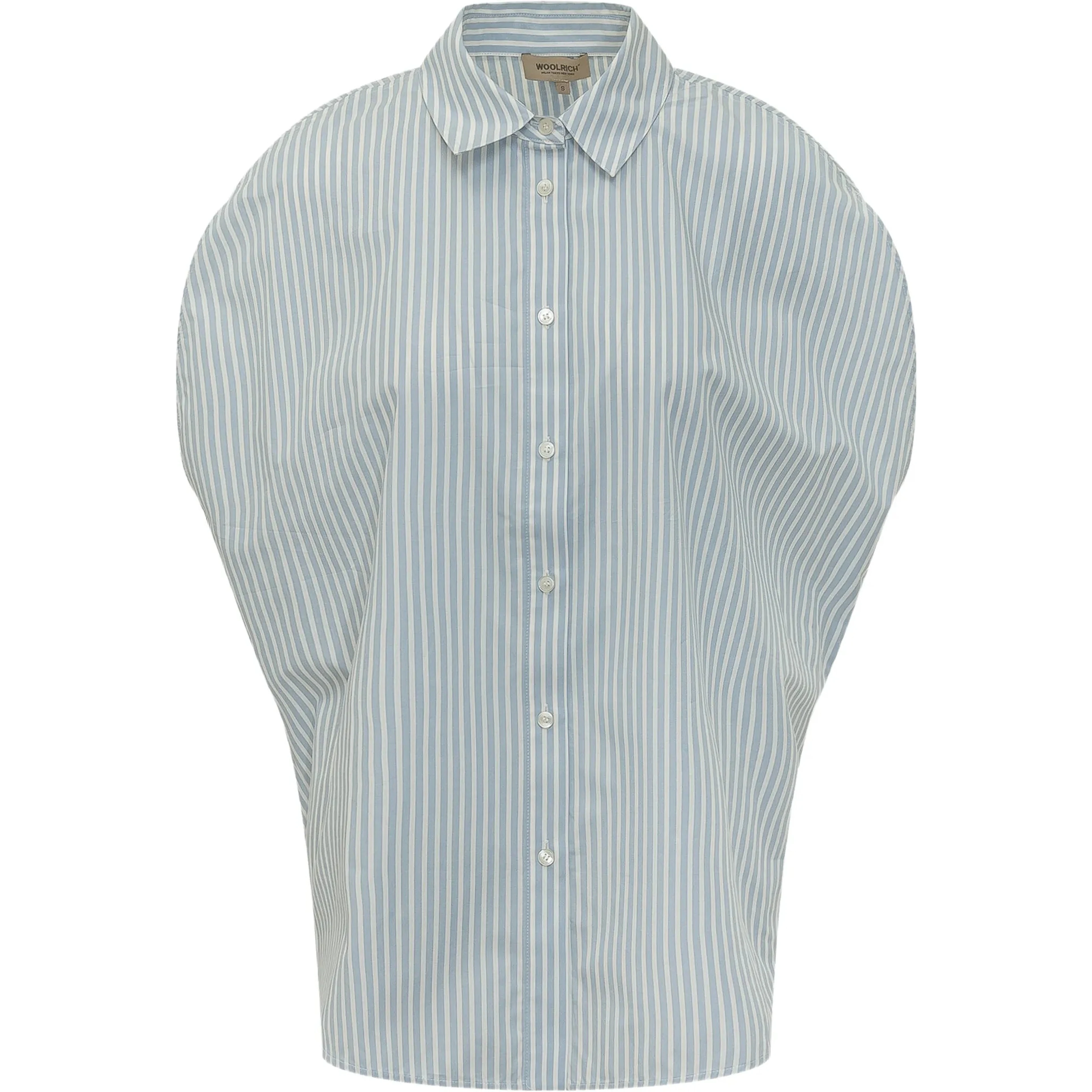 Woolrich Shirts Clear Blue