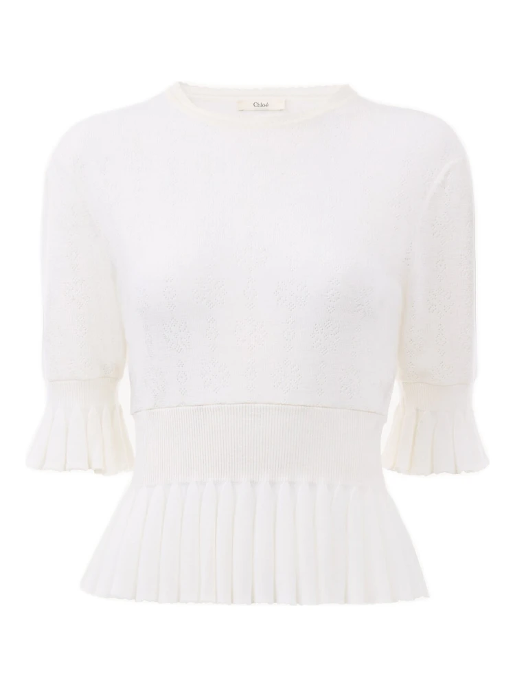 Chloè Sweaters White