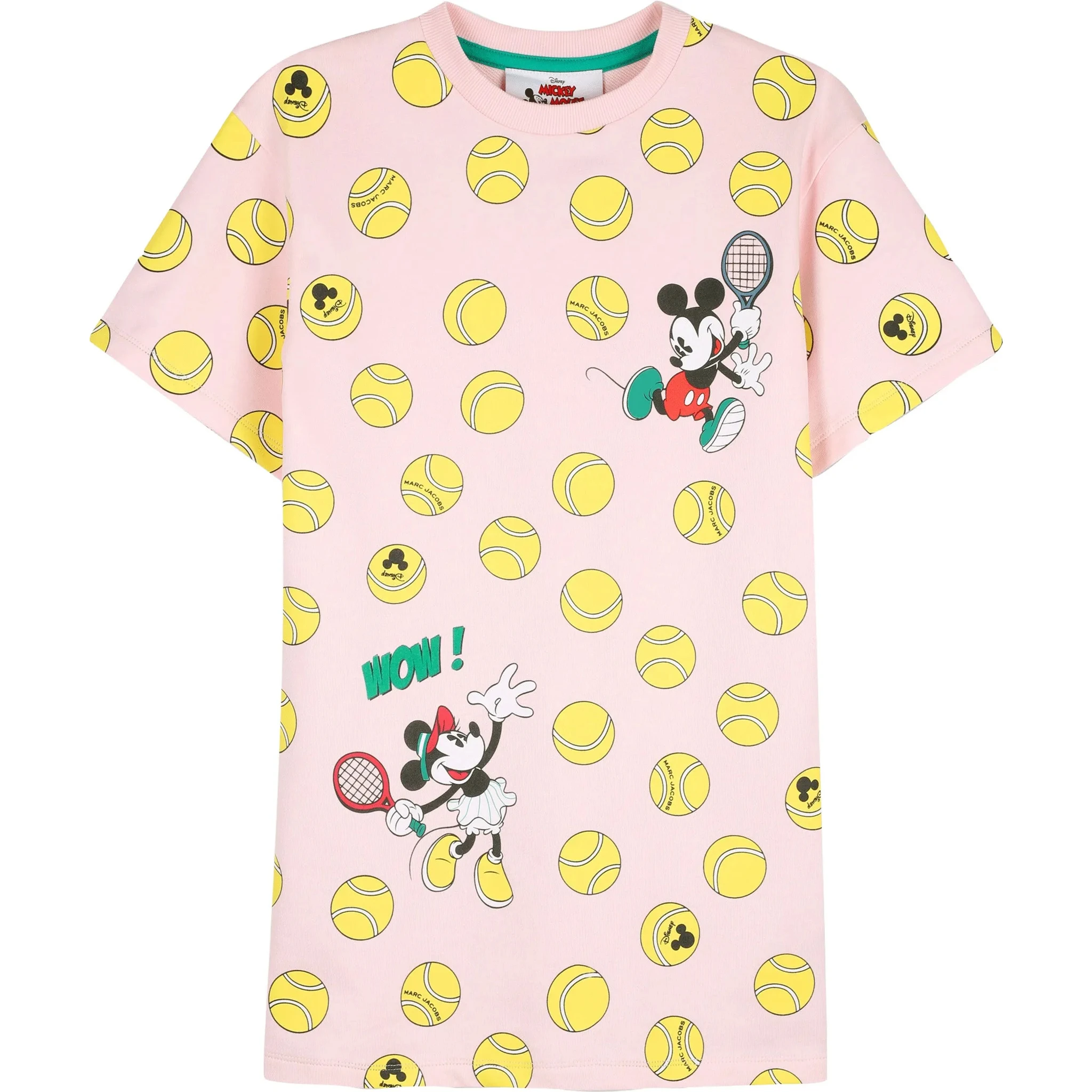 فساتين مارك جاكوبس باللون الوردي