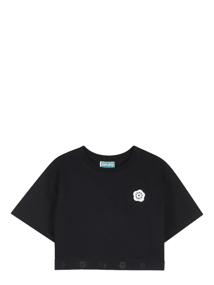 Kenzo Kids T-shirts and Polos Black