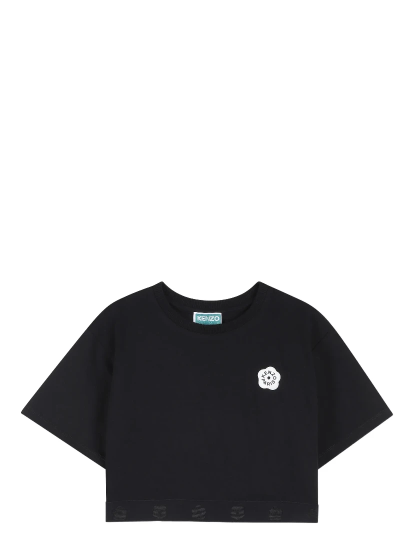 Kenzo Kids T-shirts and Polos Black