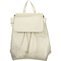 White Polyethylene Backpack