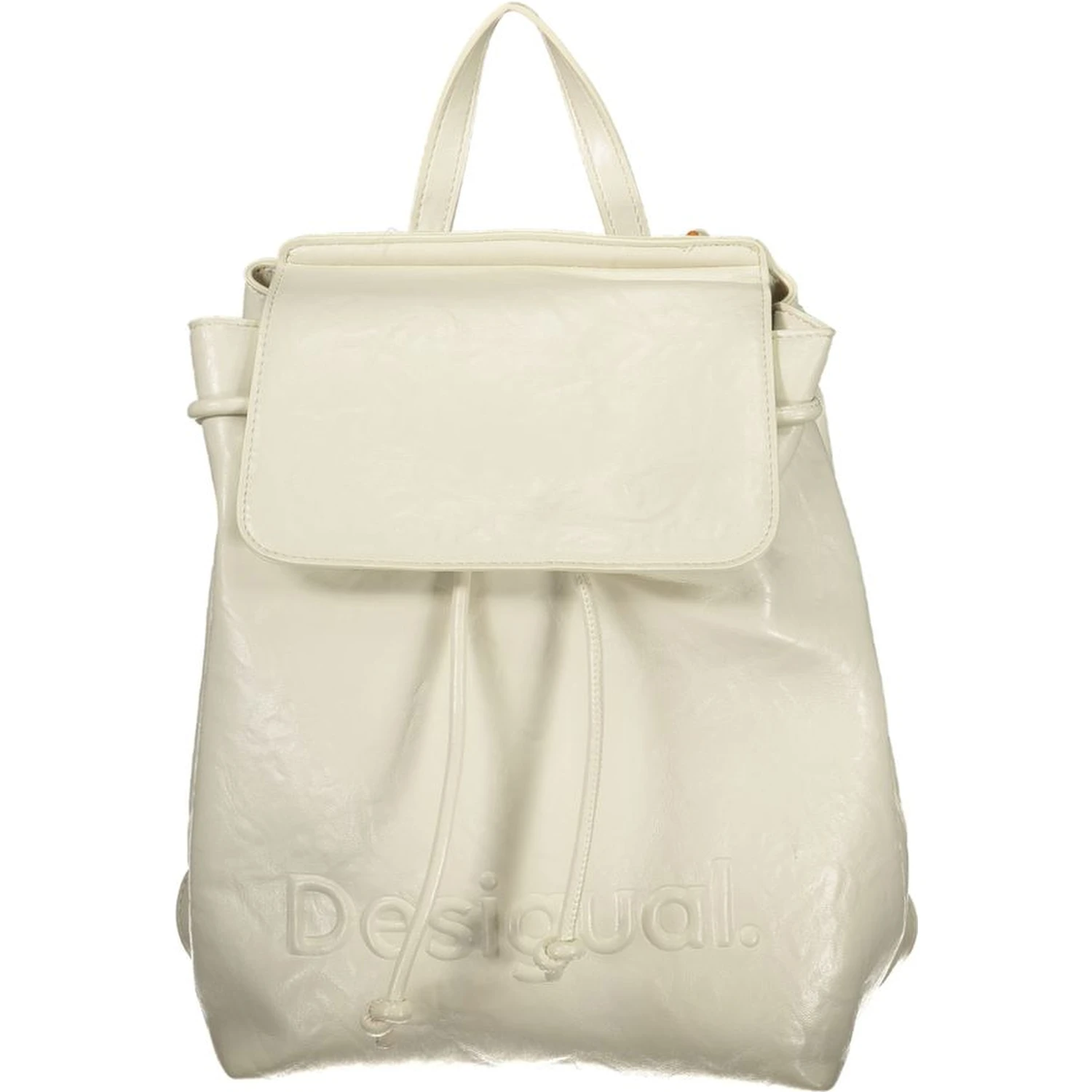 White Polyethylene Backpack