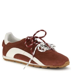 Multicolor Calf Leather Bos Taurus Low Top Sneakers