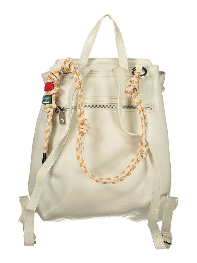 White Polyethylene Backpack alternative