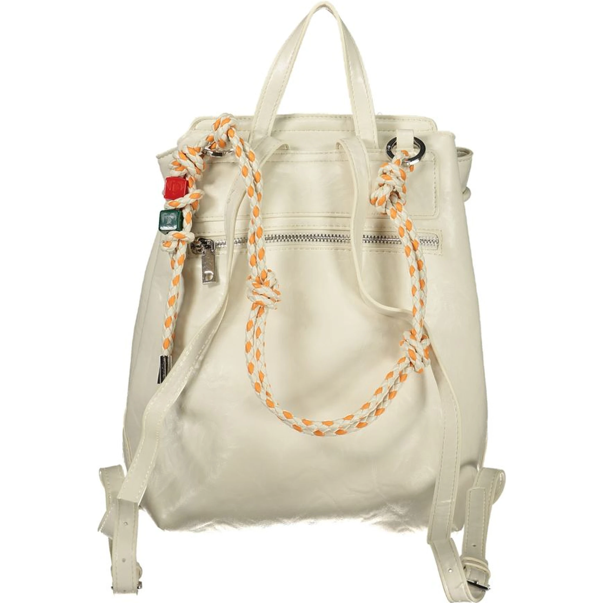 White Polyethylene Backpack